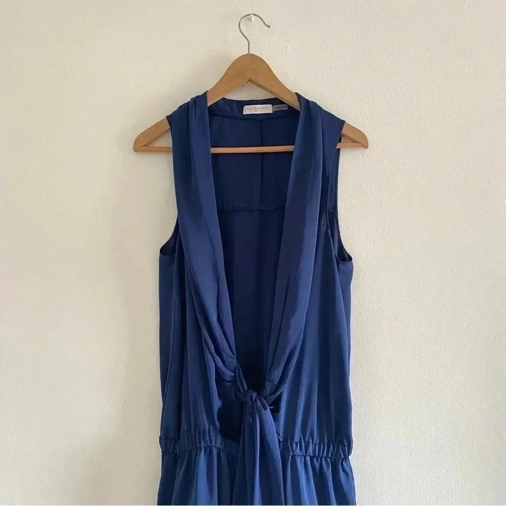 Ramy Brook Blue Halter Jumpsuit - Picture 3 of 10
